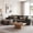 Dark Grey(Left facing chaise), variant on OMNIBERG L-Shaped Boneless Modular Sectional Sofa, Corduroy Cloud Couch with Reversible Chaise, Deep Seat, 10-Inch Armrests and 5 Pillows for Living Room, Grey(Left Facing Chaise)