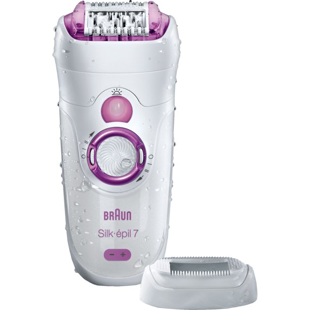 Braun Epilator Silkepil 7 7521 Wet Dry with Bikini Trimmer