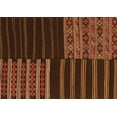 thumbnail image 1 of Ahgly Company Indoor Rectangle Patchwork Orange Transitional Area Rugs, 7' x 10', 1 of 1