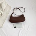 thumbnail image 3 of Bolsa de hombro para mujer, diseño de piedra de PU suave, pequeño bolsillo para teléfono (café) Ndcxsfigh Para Estrenar, 3 of 9