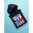 thumbnail image 3 of Relaxed Chill Mode - ICEE Bear Fun Graphic Men's Hoodie, 3 of 4