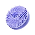 thumbnail image 2 of Decodeary Easy To Shower Brush For Gentle Clean Moisturizing Flat Body Scrubber Silicone purole, 2 of 6