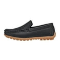 thumbnail image 4 of coXist Kids Toddlers Boys Girls Leather Slip On Loafers Moccasin Boat Dress Shoes, 4 of 7