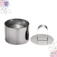 thumbnail image 4 of Shisuyan 2 Sets Stainless Steel Mold Multi-function Rice Press Mold Sandwich Maker Dough Press Mould for Home Kitchen, 4 of 8