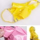 thumbnail image 4 of Ropa impermeable para exteriores para mascotas, impermeable con diseño con capucha, protección para las cuatro patas, banda reflectante para seguridad nocturna, 4 of 5