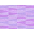 thumbnail image 1 of Ahgly Company Indoor Rectangle Patterned Heliotrope Purple Area Rugs, 2' x 5', 1 of 6
