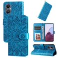 thumbnail image 1 of Funda tipo cartera GANGXUN para OPPO Reno 8Z , diseño girasol, cuero PU, soporte, cierre magnético, tarjetero, 1 of 5
