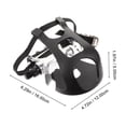 thumbnail image 5 of 9/16inch Thread Exercise Bikes Pedals Nonslip Grip Aluminum Alloy Plastic, 5 of 12