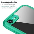 thumbnail image 6 of Dteck iPhone SE 2020 Case, Dual Layer Full Body Shockproof Protection Case Double Sides Tempered Glass Cover Flexible TPU Bumper For iPhone SE 2020 / iPhone 7 / iPhone 8, Mint Green, 6 of 9