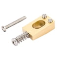 thumbnail image 5 of Musiclily Ultra 10.5mm Full Solid Brass PRS Style Tremolo Bridge Saddles for Strat Style Electric Guitar, Gold (Set of 6), 5 of 5