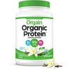 Orgain Organic Plant Based Protein Powder, Vanilla Bean - 21g of Protein, Vegan, Low Net Carbs, Gluten Free, Lactose Free, No Sugar Added, Soy Free, Kosher, Non-GMO, 2.03 Lb
