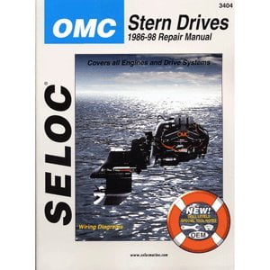 OMC Stern Drive, 1986-1998 Manuel de Réparation et de Mise au Point
