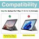 thumbnail image 2 of 12.3 Inch Tempered Glass Protector for Surface Pro Models 4-7+, Anti-Scratch Screen Guard 2-Pack, 2 of 5