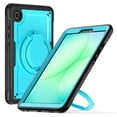 thumbnail image 2 of FJLBDE Case for Samsung Galaxy Tab A11/Tab A9 8.7 Inch 2025/2023 with 360 Rotating Stand, Shoulder Strap, Heavy Duty Shockproof Cover, Sky Blue, 2 of 7