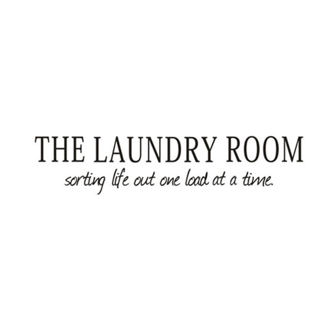 Product Classification Wall Stickers 2Room Art Quote Removable Decal Wall Poster for Living Room Laundry Home Platform Competitive Title Examples Included