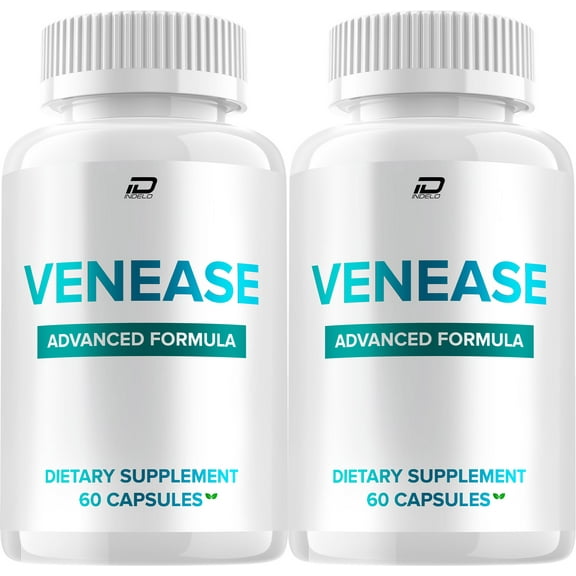 Venease Capsules – Venease Natural Blend Glycogen Support, 2 Pack, 120 Capsules