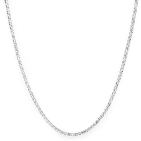 A .925 Sterling Silver 2mm Box Chain, 22