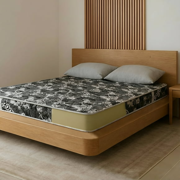 Mattress Master 6-Inch Medium-Firm Double Foam Mattress – Cooling Comfort for Kids & Teens – Great for Bunk Beds, Dorms & Small Spaces – Motion Isolation, Eco-Friendly, Breathable Knit Cover