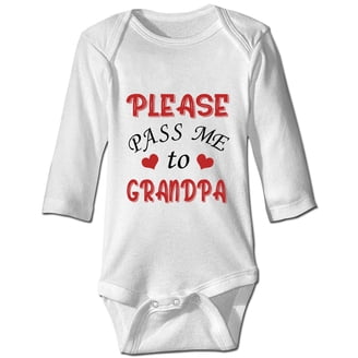 Super Cute Grandma-Themed Baby Bodysuit - Funny 0-3 Month Infant Romper
