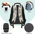 thumbnail image 4 of Aplkyhs Retro Western Horse Kids Backpack Set of 4 with Lunch Box Pencil Case and Water Bottle Carrier Includes Schoolbag with Front Pocket Elementary School Boys and Girls, 4 of 7