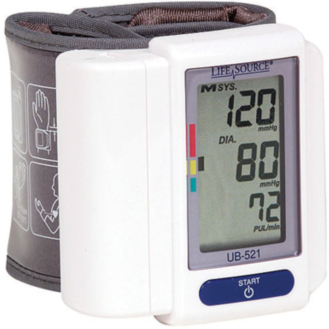 Lifesource Ub 521 Digital Wrist Blood Pressure Monitor