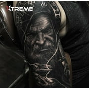 EXO BLACK 8-oz Xtreme Tattoo Ink Solid Dark Filling Shading Bold High Pigment Load