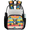 Multicolor 2, variant on Koala Orange Flowers Clear Backpack for Stadium Events, Transparent Backpacks See Through Plastic Bag for Concerts & Work, Spring