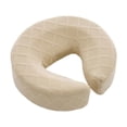 thumbnail image 1 of Almohada de cuna facial de espuma viscoelástica, ergonómica, suave, cómoda y transpirable. Beige, 1 of 8