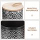 thumbnail image 3 of Metal Flowerpot Galvanized Iron Storage Bucket with Lid for Storage Use 3Pcs, 3 of 5