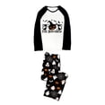 thumbnail image 5 of LuLiaMenton Couples Halloween Pajamas Set, The Boo Crew Print PJs, Long Sleeve Matching Sleepwear for Women Men, Womens 3XL, 5 of 5