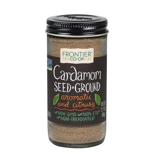 Frontier Herb Cardamom Seed - Ground - Decorticated - No Pods - 2.11 Oz