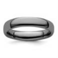 thumbnail image 5 of Auriga Fine Jewelry 925 Sterling Silver Black-plated Polished Band for Women Size 7, 5 of 6