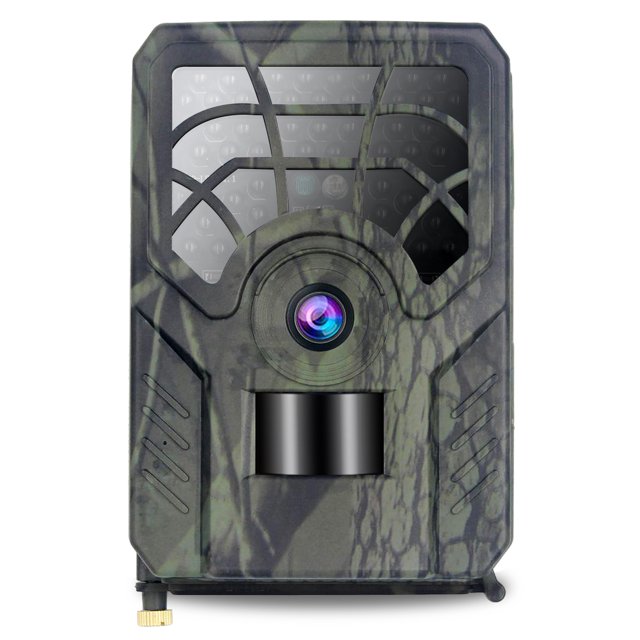 5MP 720P Trail and Game Camera Motion Activated Camera Outdoor Wildlife Camera 46 LEDs Night Vision IP54 Waterproof
