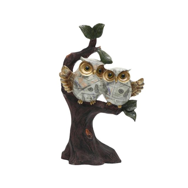 Estatua de búho, figura de búho, colección de esculturas, decoración de escritorio, adorno para pasillo, cafetería, mesa, centro de mesa, vacaciones, Estilo A