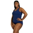 thumbnail image 5 of Sporti Plus Size HydroLast Chlorine Resistant One Piece, High Cut, Removable Cup (Women's Plus), 5 of 10