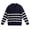 Blue, variant on Sweater for Men Knit Tops Blouse Men Fall Winter Korean Style Striped Lapel Casual Loose Youth Knitwear Shirt