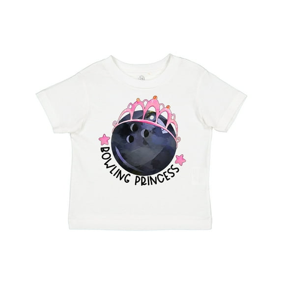 Inktastic Bowling Princess- Tiara Girls Toddler T-Shirt