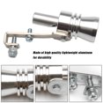 thumbnail image 4 of Riwesomey Válvula de escape fácil de instalar de 2 piezas para aplicaciones amplias, simulador de silbato de ruido, silenciador turboalimentado Vehículos, repuestos y accesorios Mis, 4 of 6