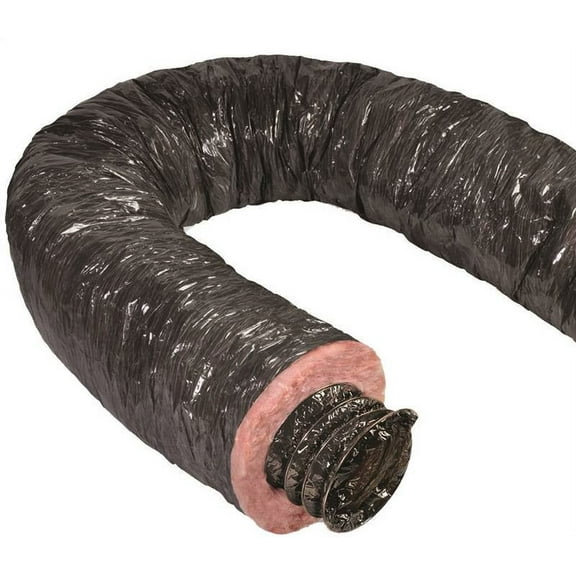 Master Flow MIF14X300 Mobile Home Insulated Flexible Duct, 14 in, 25 ft L, Polyethylene