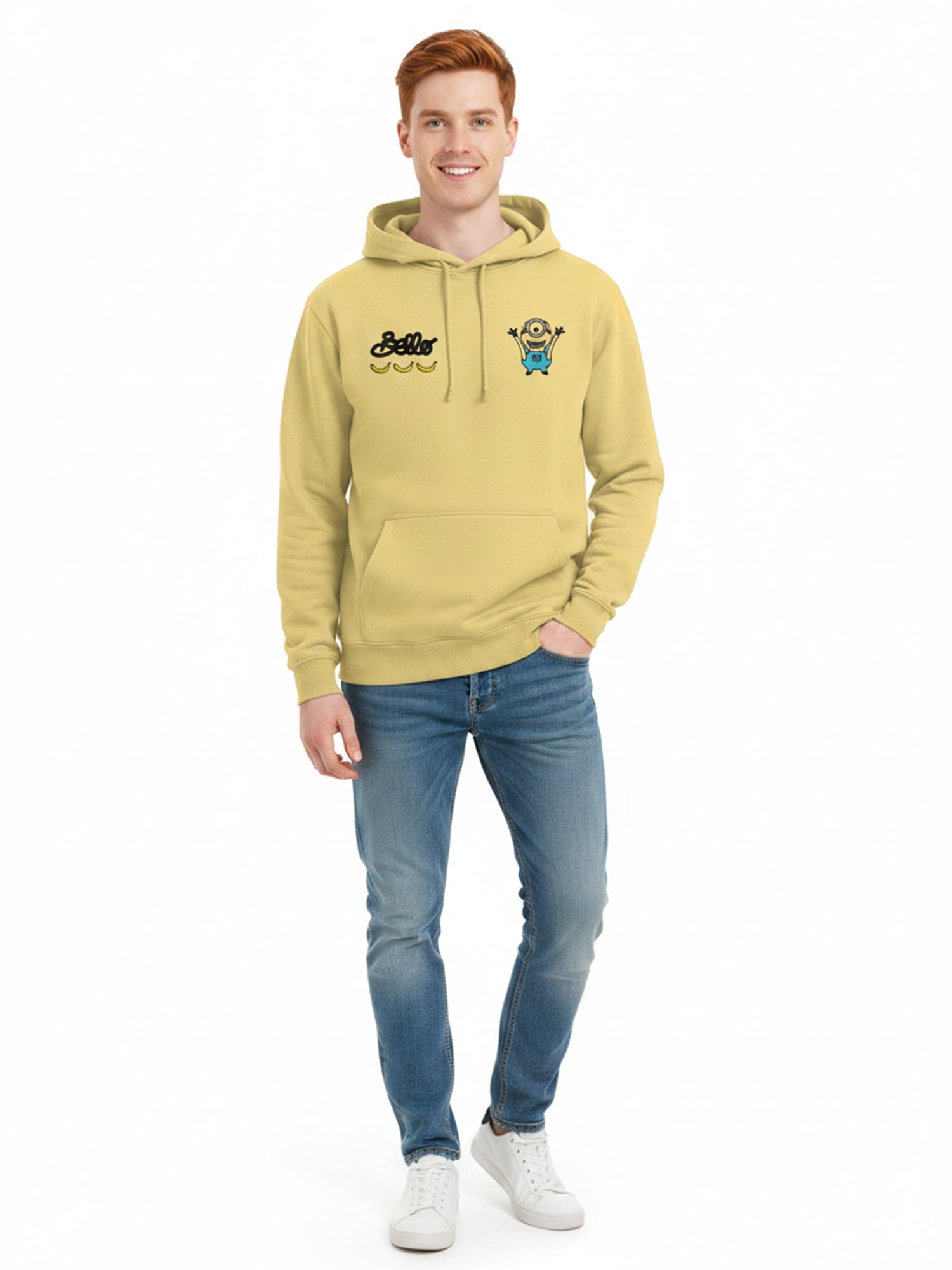 Despicable Me Men's & Big Men's Front & Back Graphic Hoodie, Bello Rager, Sizes S–3XL