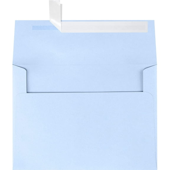 A7 Invitation Envelopes | Peel & Press | 5 1/4" x 7 1/4" | Baby Blue | 80lb. Text | 50 Qty