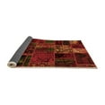 thumbnail image 2 of Ahgly Company Indoor Rectangle Oriental Orange Modern Area Rugs, 2' x 5', 2 of 4