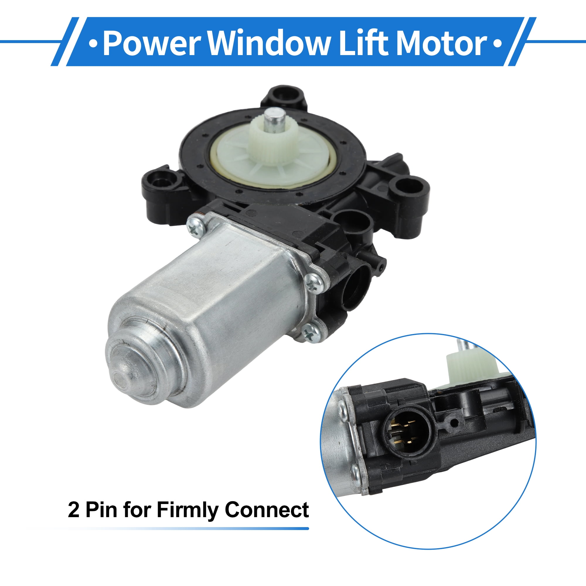 Unique Bargains Front Left Power Window Regulator Lift Motor for Hyundai Elantra GT 18-20