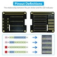 thumbnail image 6 of 52Pi Raspberry Pi GPIO Terminal Block Breakout Board HAT w/LED,GPIO Expansion Board Breakout Module, 6 of 6