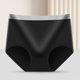 thumbnail image 2 of Gibobby Calzoncillos de encaje para mujer Calzoncillos sexis de cintura alta para mujer, calzoncillos bóxer grandes transpirables con cierre de vientre y cadera(Negro,XL), 2 of 3