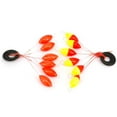 thumbnail image 2 of 10 Pack Fish Float Oval Space Bean Fish Line Plug Float Fishing Tackle Accessories, 2 of 8