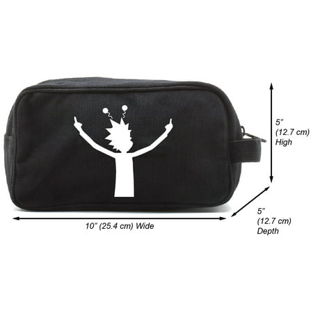 Alien Rick Canvas Shower Kit Travel Toiletry Bag (Smok Alien Kit Best Price)