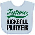 thumbnail image 3 of Inktastic Future Kickball Player Boys or Girls Baby Bib, 3 of 4