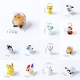 thumbnail image 5 of 2cm Zodiac Figurine Mini Cute Desktop Decor Glass Craft Cartoon Chinese Zodiac Animal Model Ornament Living Room Decoration, 5 of 6