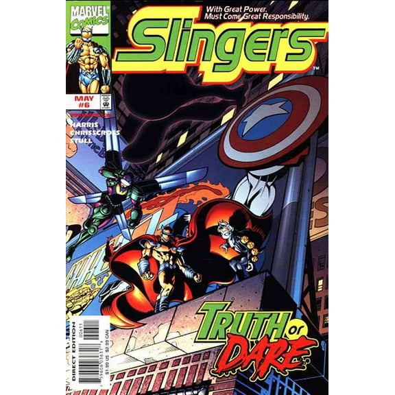 Slingers #6 VF ; Marvel Comic Book